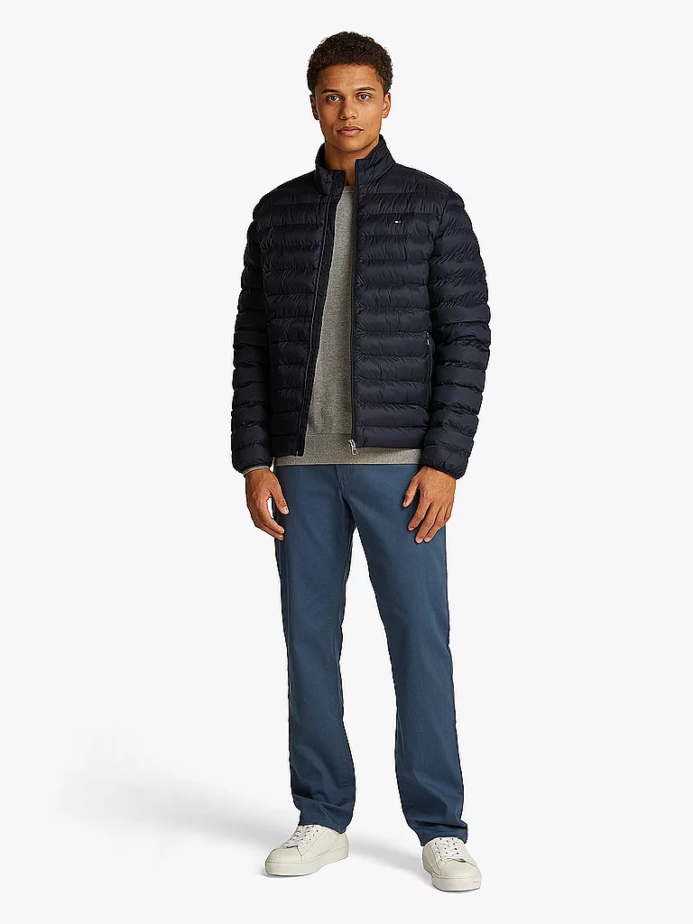 Tommy Hilfiger pour homme. MW0MW39990 Veste matelassée pliable marine (XL), Casuel, Nylon 3